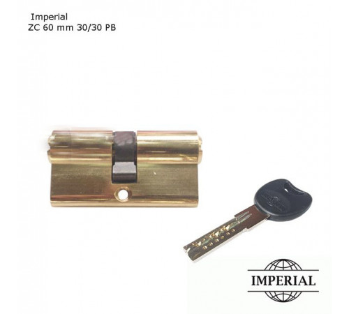 Циліндровий механізм Imperial ZC 60 мм 30/30 ключ/ключ