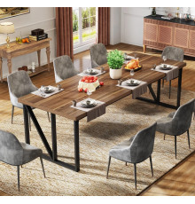 Стол обеденный прямоугольный на 8-10 человек