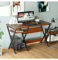 Стол компьютерный в стиле MSMLOFT, каркас металлический.