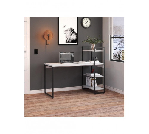 Стіл із 3 полицями — лофт стиль, МСМ