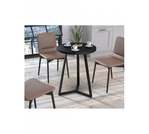 Круглий обідній стіл Трікс — MSMLOFT (Ø60)