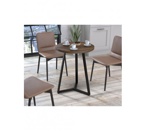 Круглий обідній стіл Трікс — MSMLOFT (Ø60)