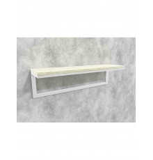 Полиця Айсберг 02/120 дуб/білий MSMLOFT