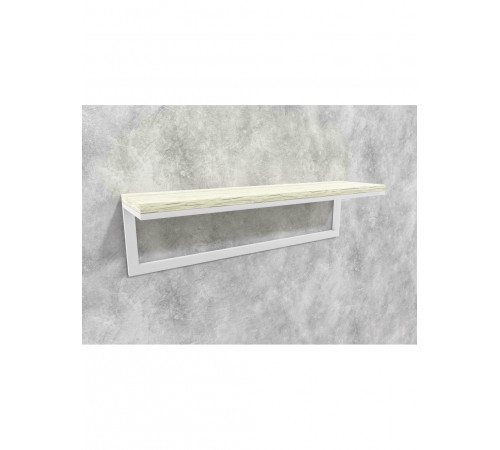 Полка Айсберг 02/120 – белый каркас.