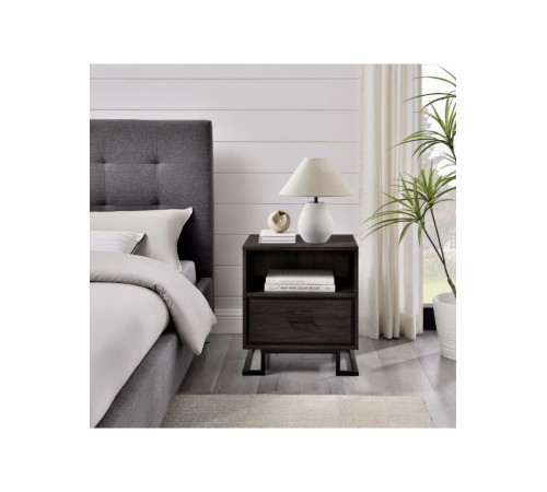 Тумбочка з 1 шухлядою  стилі лофт