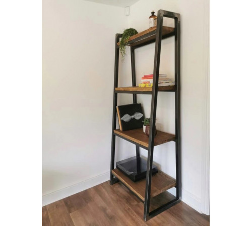 Напольный стеллаж 150×90×25-50 см MSM – вместительный и стильный лофт-элемент