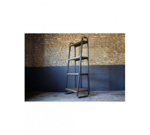 Напольный стеллаж 150×90×25-50 см MSM – вместительный и стильный лофт-элемент