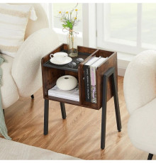 Тумбочка с полками для хранения