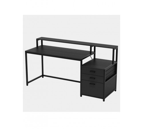 Письмовий стіл MSM з шухлядами та підставкою для монітора