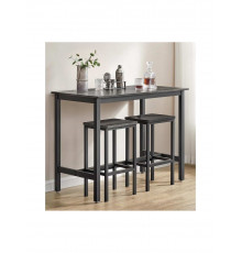 Барний стіл з барними стільцями