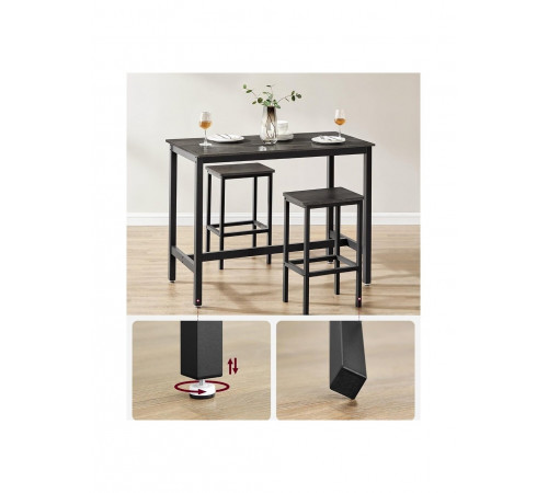 Барний стіл із 2 барними стільцями