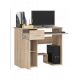 Комп'ютерний стіл, 1 шухляда, 2 полиці, дуб сонома