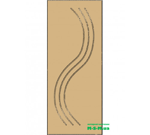 Межкомнатная дверь MSM 83 под покраску.