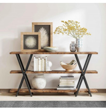 Стол консольный 3-ярусный с полками для хранения