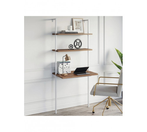 Драбинний стіл Chira MSM — стіл-полиця з драбинкою для дому чи офісу