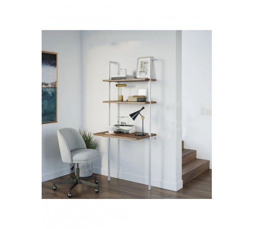 Драбинний стіл Chira MSM — стіл-полиця з драбинкою для дому чи офісу