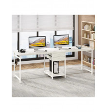 Стол двойной с ящиками