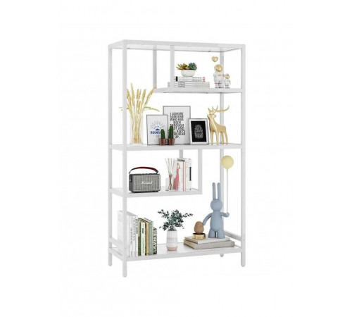Стелаж з 5 відкритими полицями — металевий каркас, 178×100×33 см