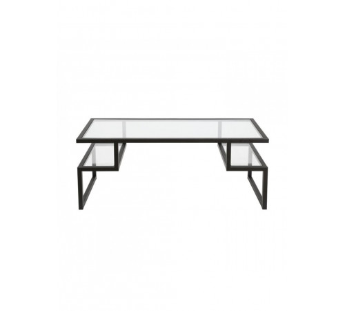 Журнальний столик Тab-172: Прозора елегантність та індустріальний стиль