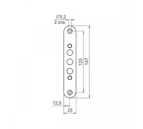 KEDR Обратная планка CLASS к замку 0404