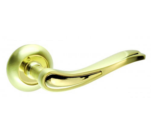 Ручки на розетці KEDR R10.064-AL SB/PB