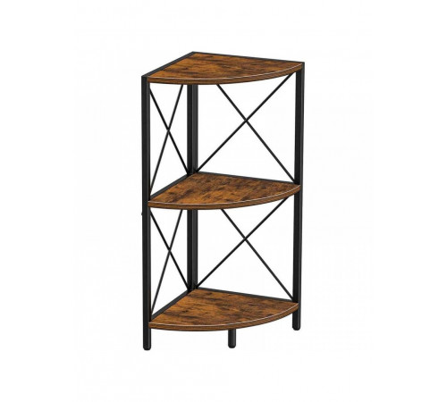 Угловая полка Snughome с металлическим каркасом MSM — компактный стильный элемент для дома или офиса