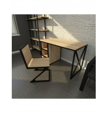 Стіл у стилі лофт з шухлядою