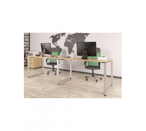 Двойной письменный стол Loft Q-135-2 (240×70×75 см)