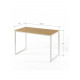 Письмовий стіл Santrell — 120×60×76 см, MSMLOFT