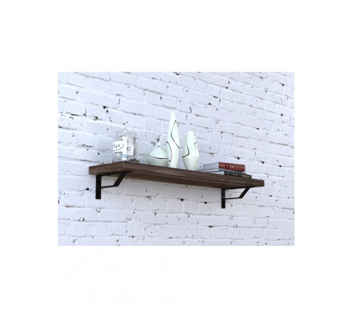 Полка PL-1108 – MSMLOFT, металл + ДСП (110,8×23,6×13,2 см)