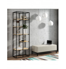 Стелаж для дому металевий у стилі MSMLOFT