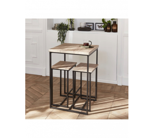 Високий стіл з 2 барними стільцями