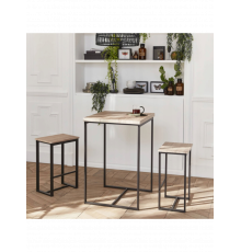 Високий стіл з 2 барними стільцями