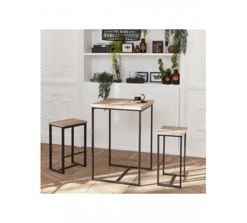 Високий стіл з 2 барними стільцями