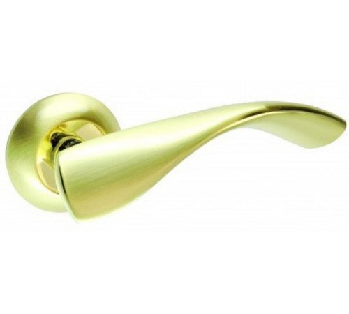 Ручки на розетці KEDR R10.049-AL PB/SB