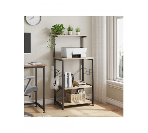 Стойка кухонная «Gordon» - 4-ярусное решение с крючками, МСМ