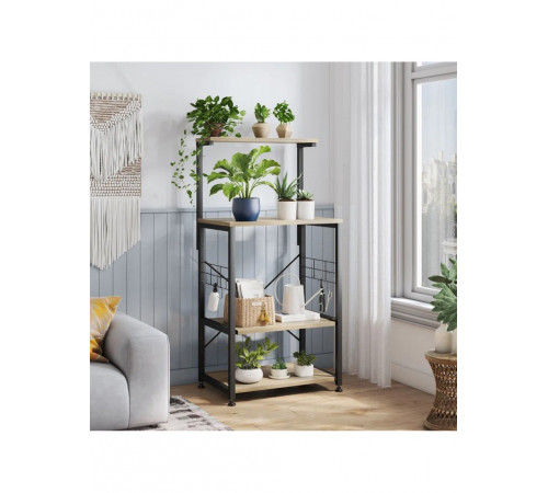 Стойка кухонная «Gordon» - 4-ярусное решение с крючками, МСМ