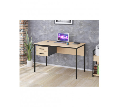 Письмовий стіл L‑2P з шухлядами — MSMLOFT