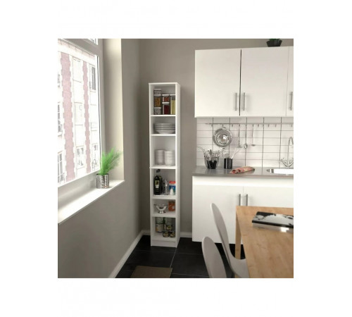 Стеллаж New 8 – узкий стильный стеллаж 180×30×30 см.