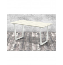 Стіл листовий Айсберг 08 білий/білий MSMLOFT