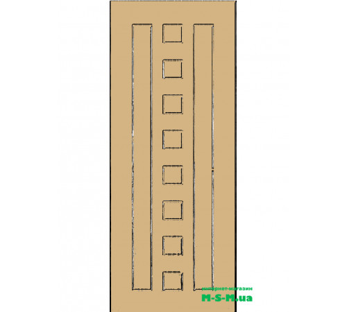 Межкомнатная дверь MSM 83 под покраску.