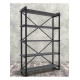 Стелаж Айсберг Loft 120×182-2 Чорний/Графіт