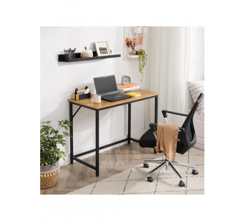 Письменный стол на металлической основе (100×50×75 см) — MSMLOFT