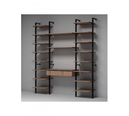 Стеллаж Аллегра модель 40 — лофт стиль, выбор цветов и премиальное качество