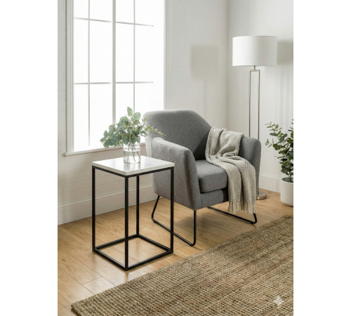 Приставной журнальный столик в стиле MSMLOFT