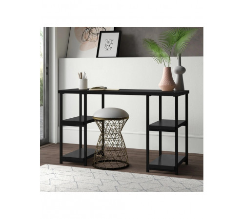 Письменный стол Landis — 120×40×72 см, с полками, MSMLOFT.