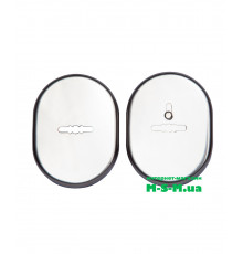 Накладки для сувальдных замков Арико люкс хром