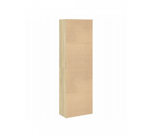 Книжный шкаф — дуб Сонома, стиль лофт, надежный шкаф для книг