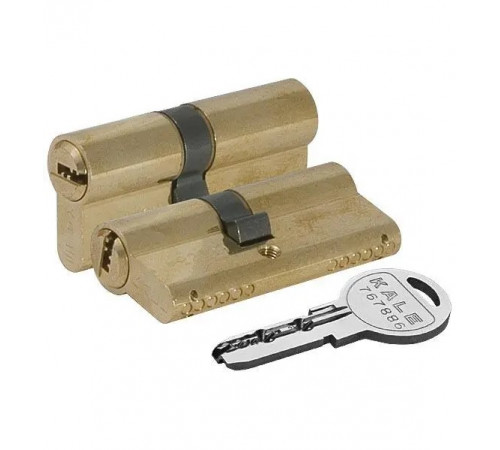 Цилиндр Kale 164 BNE 26+10+32=68 мм, 5 ключей, с покрытием латунь