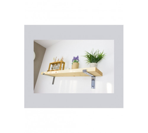 LOFT SHELF подвесная полка MSMLOFT – массив сосны, 30×20×(кронштейн 13 см)